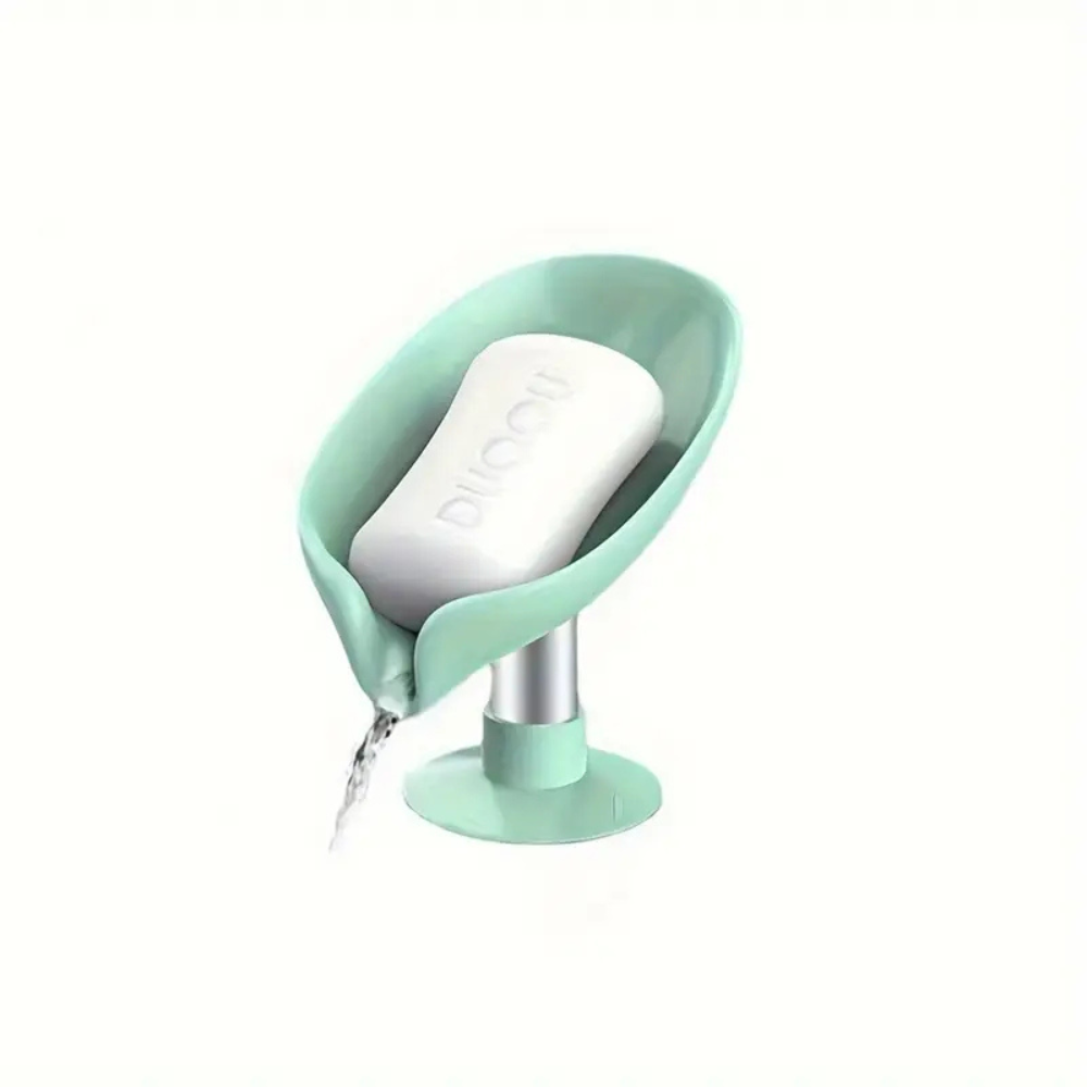 Porte-savon feuille auto-drainant
