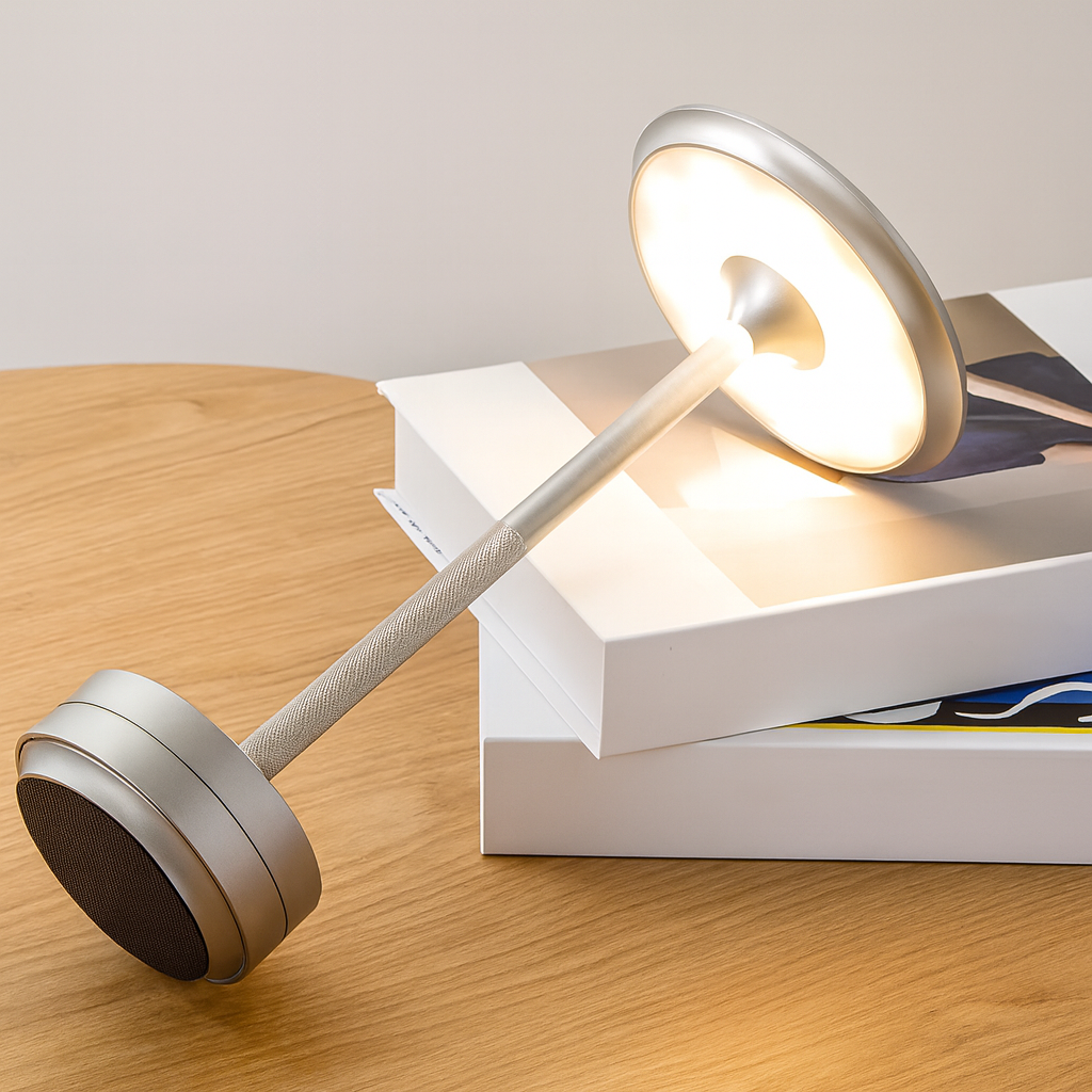 Lampe de table chinoise LED USB – Lumière d’ambiance douce et design zen pour chambre