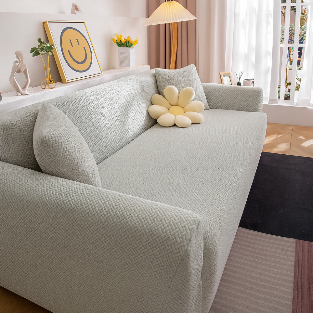 Housse canapé extensible douce – Protection confortable 1 à 4 places