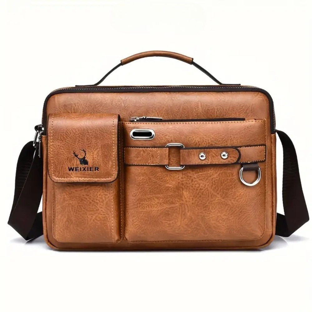 Sac bandoulière homme multi-compartiments