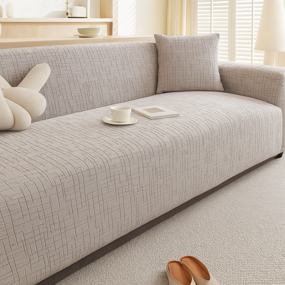 Housse canapé extensible lavable – Protection fauteuil & canapé 4 places