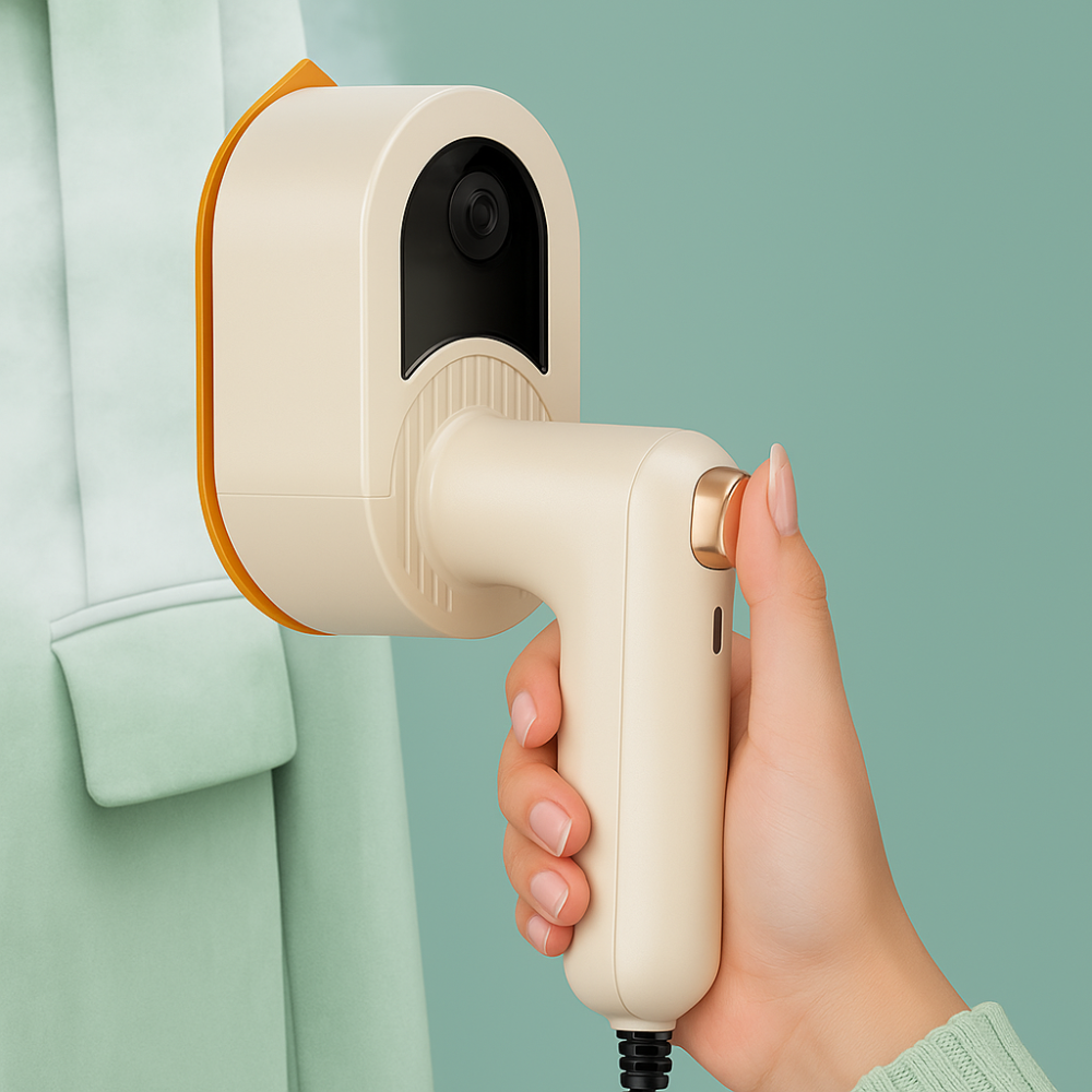 Mini fer à repasser portable pliable rotatif 180° compact voyage & maison