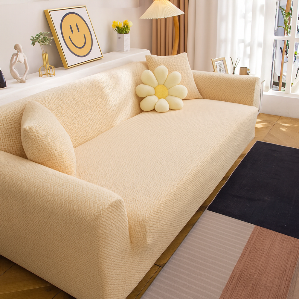 Housse canapé extensible douce – Protection confortable 1 à 4 places