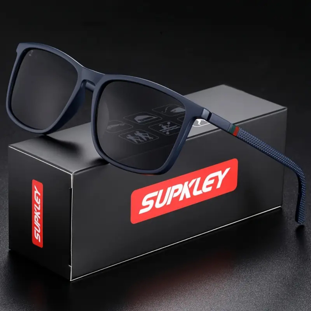 Lunettes de soleil polarisées légères pour homme