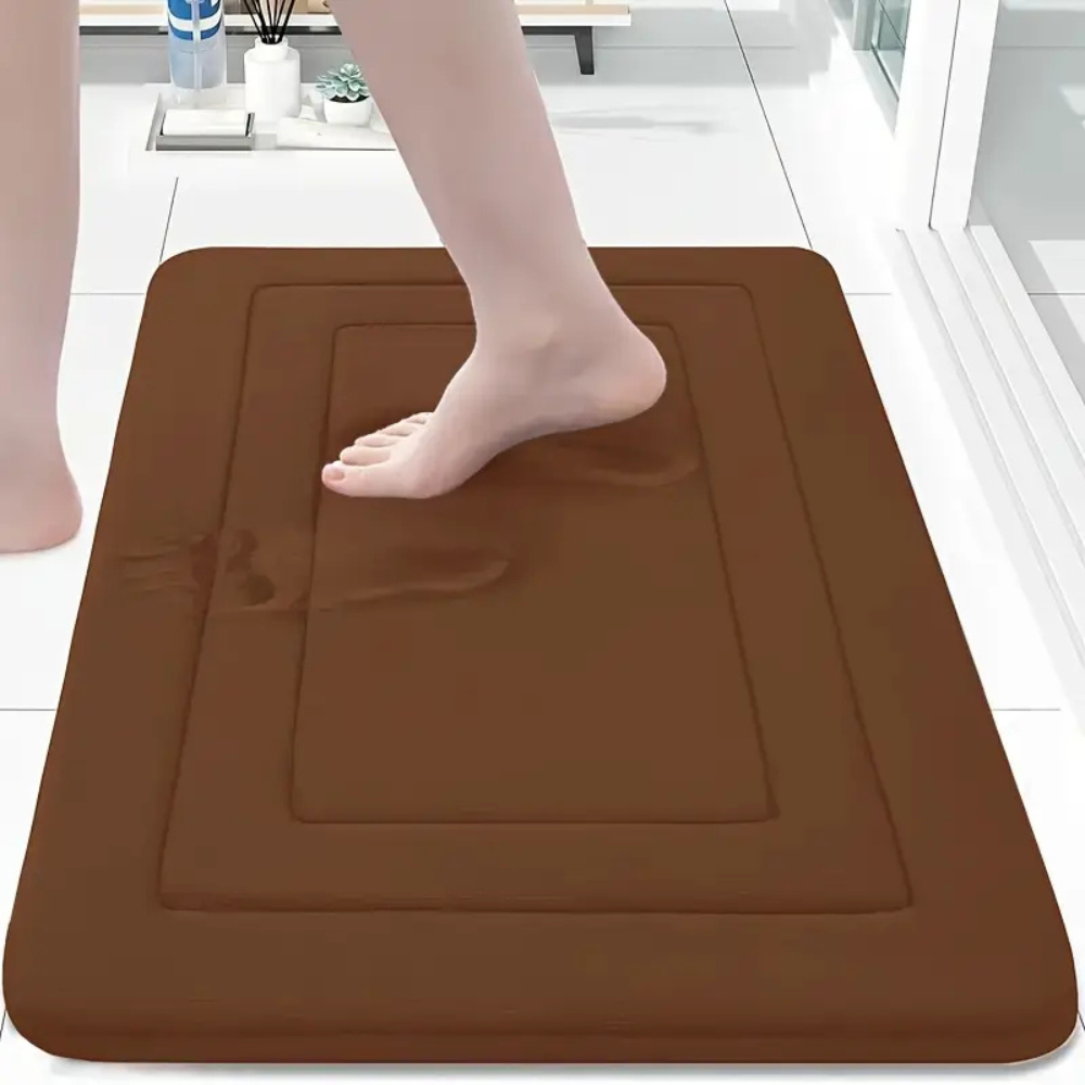Tapis de bain antidérapant à séchage rapide
