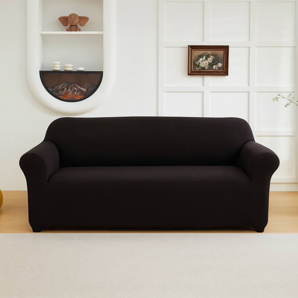 Housse canapé extensible lavable – Protection légère et durable