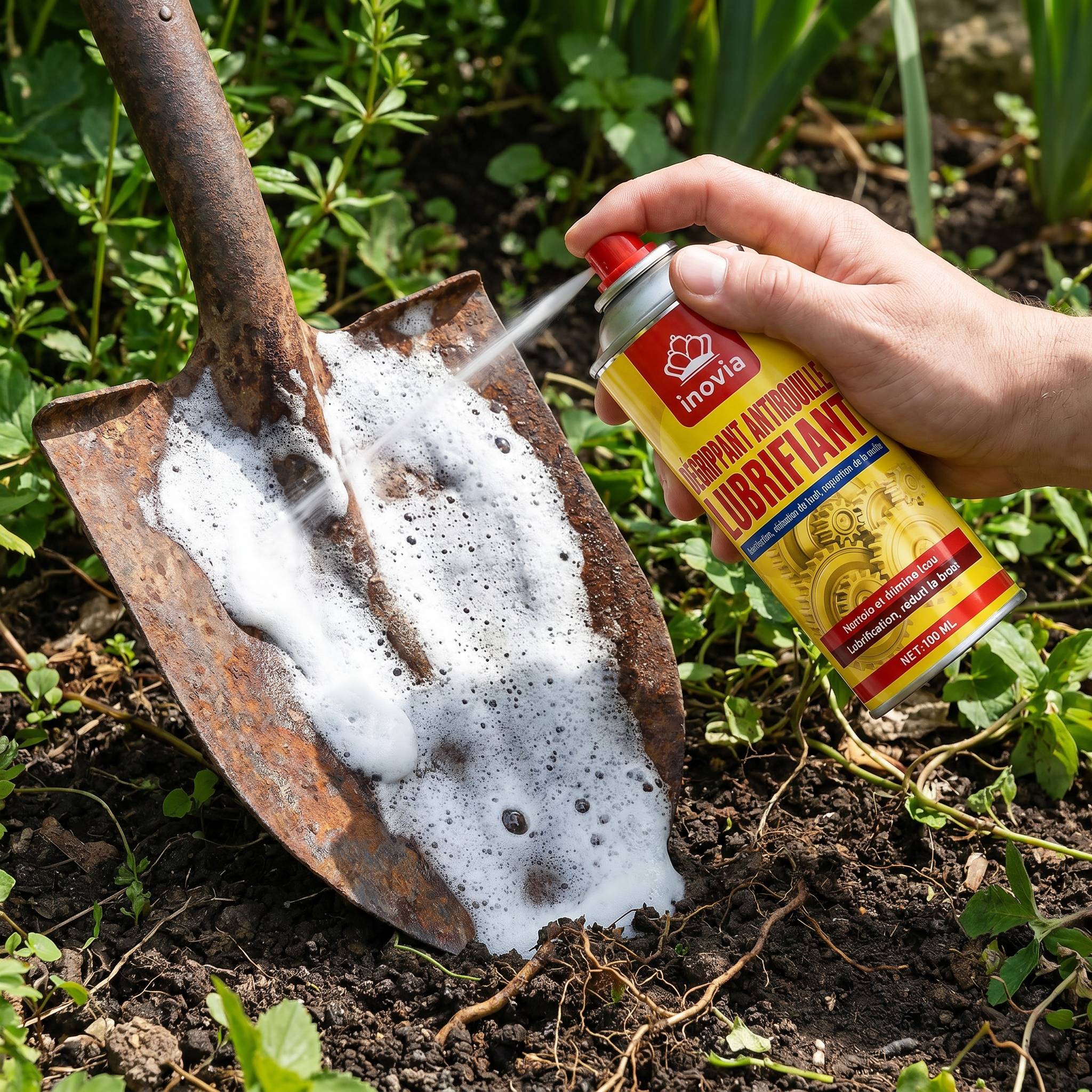 Spray antirouille B30 Pro | Spray 3-en-1 : nettoie, lubrifie et protege