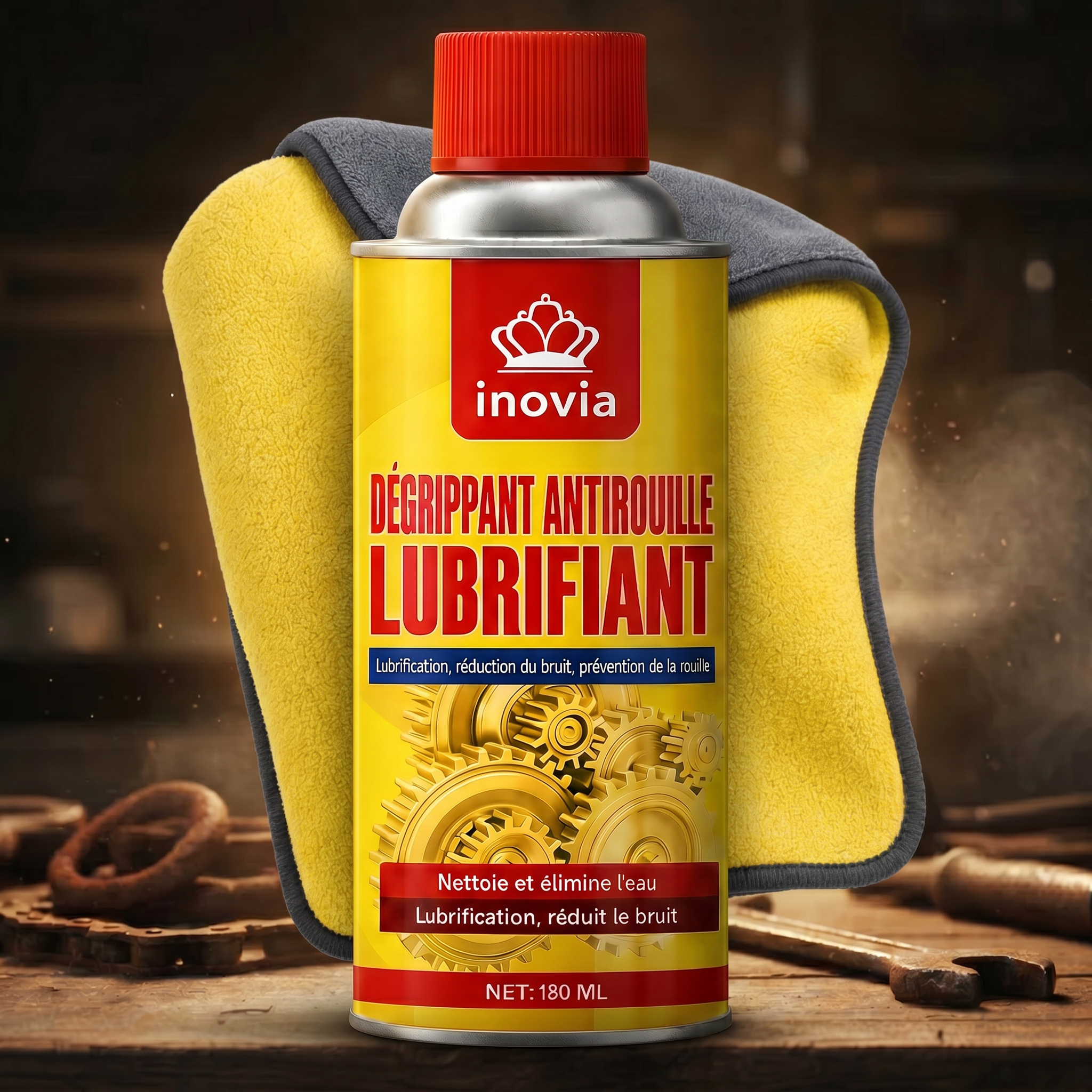 Spray antirouille B30 Pro | Spray 3-en-1 : nettoie, lubrifie et protege