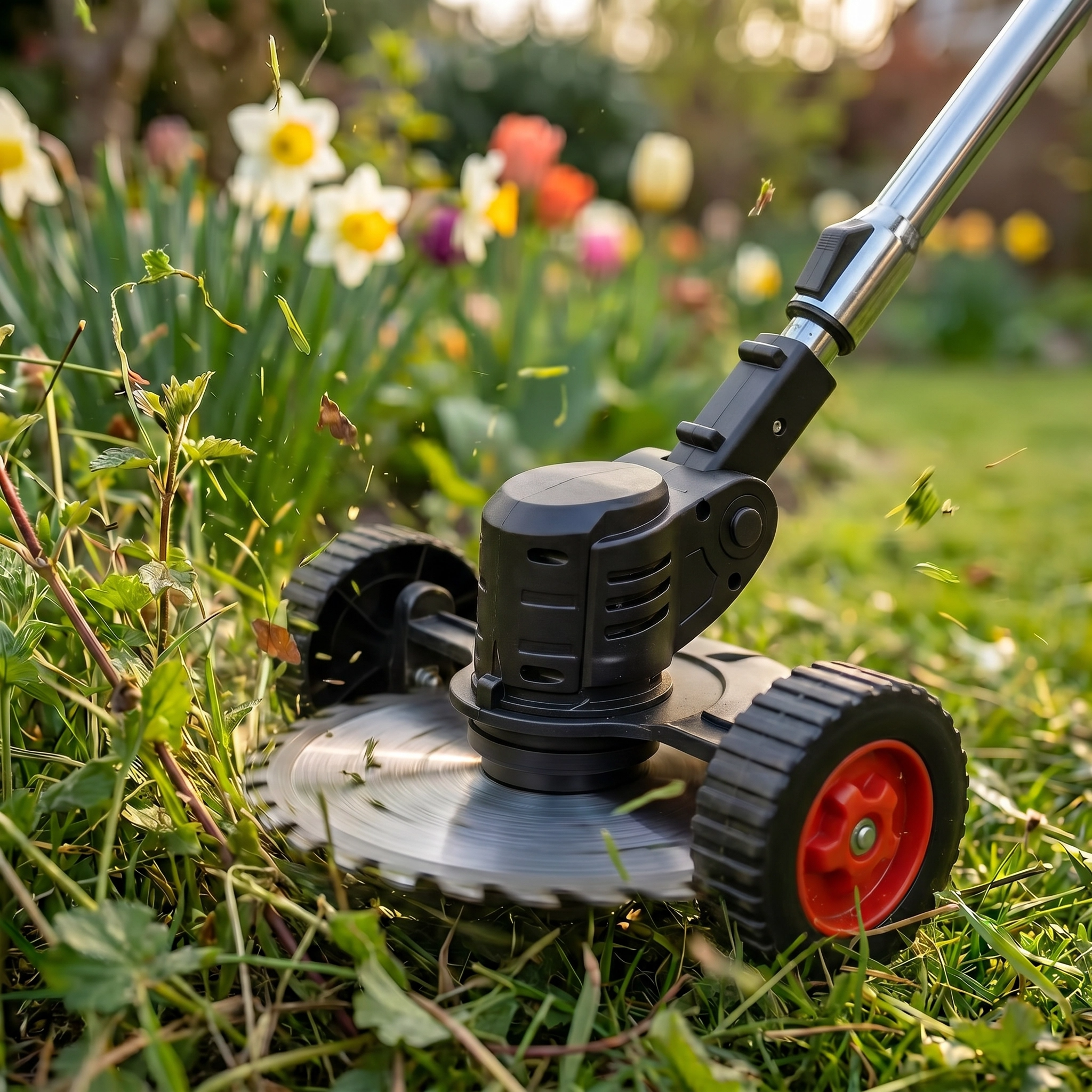 D50 PRO | Débroussailleuse Sans Fil Haute Puissance | Coupe d'Herbe et Branches Épaisses