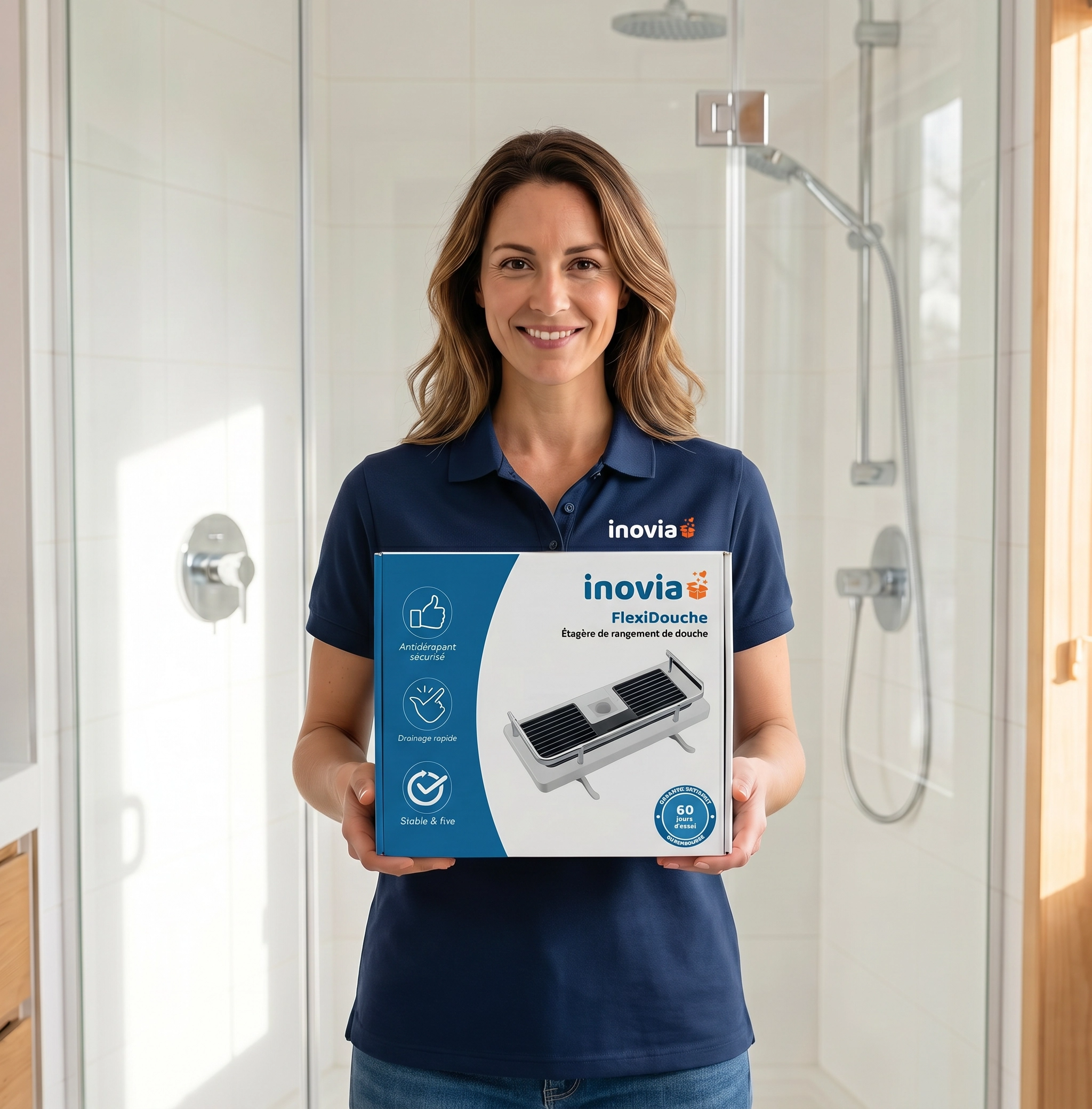 FlexiDocuhe - Etagère douche