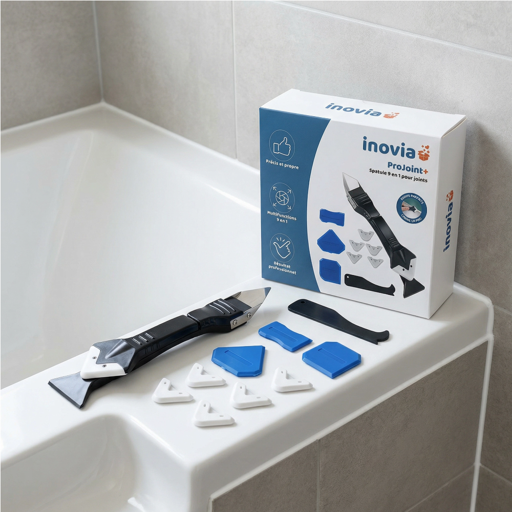 ProJoint – Outil 9 en 1 pour joints, silicone et finitions parfaites