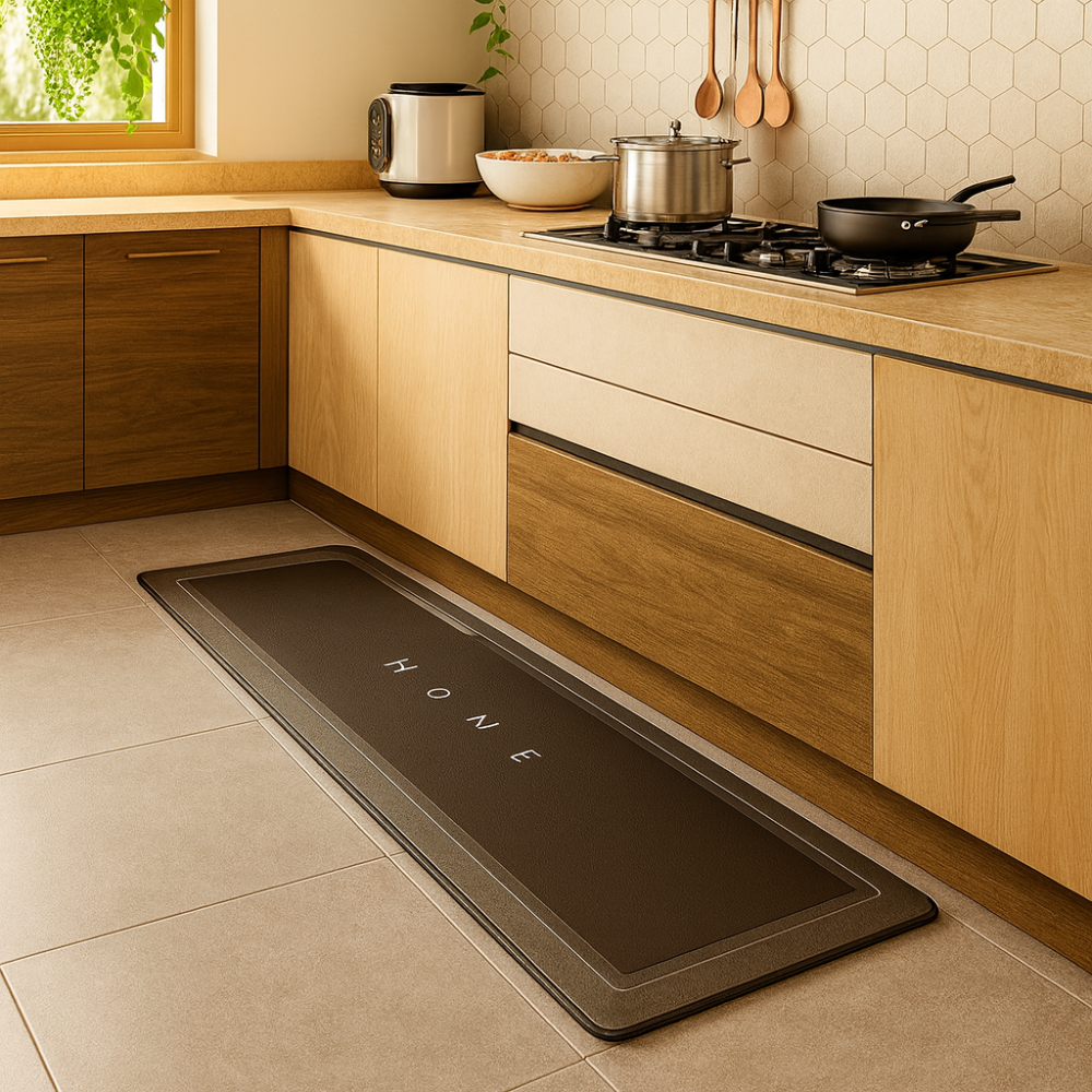 Tapis de cuisine antidérapant lavable – Sol toujours sec et propre