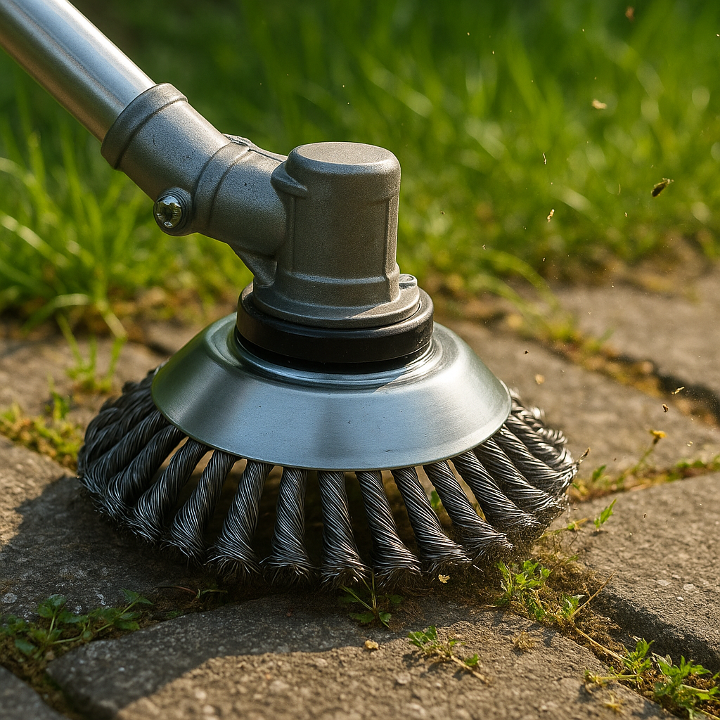 D40 PRO | Tête de Débroussailleuse en Acier | Pavés, bordures et mauvaises herbes