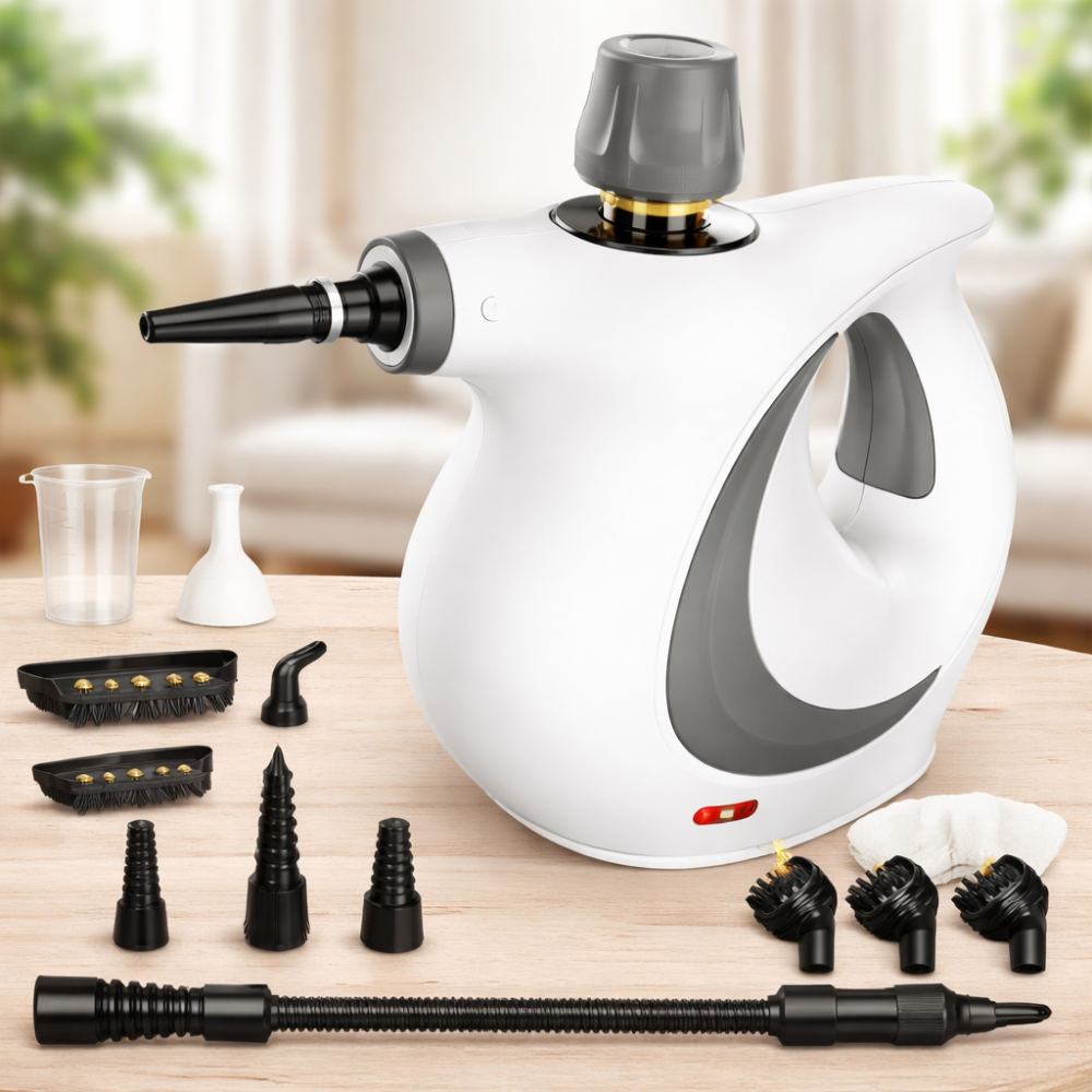 VapoClean™ | Nettoyeur à Vapeur Électrique Haute Pression | Multi-Usages Sans Produits Chimiques